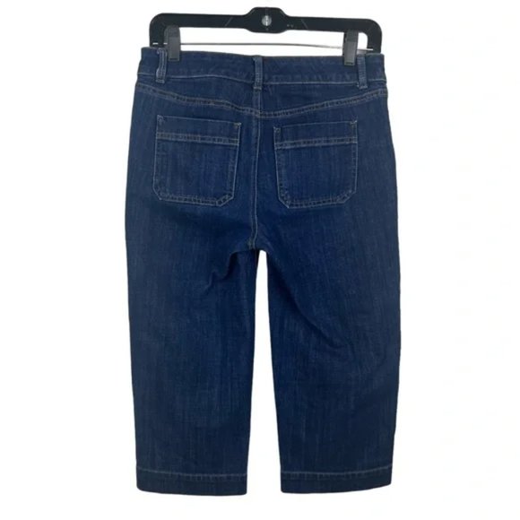 Talbots Flawless Wide Crop Jeans Size 2P - Picture 5 of 6